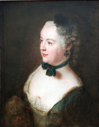 Portrait of an Unknown Woman by Antoine Pesne